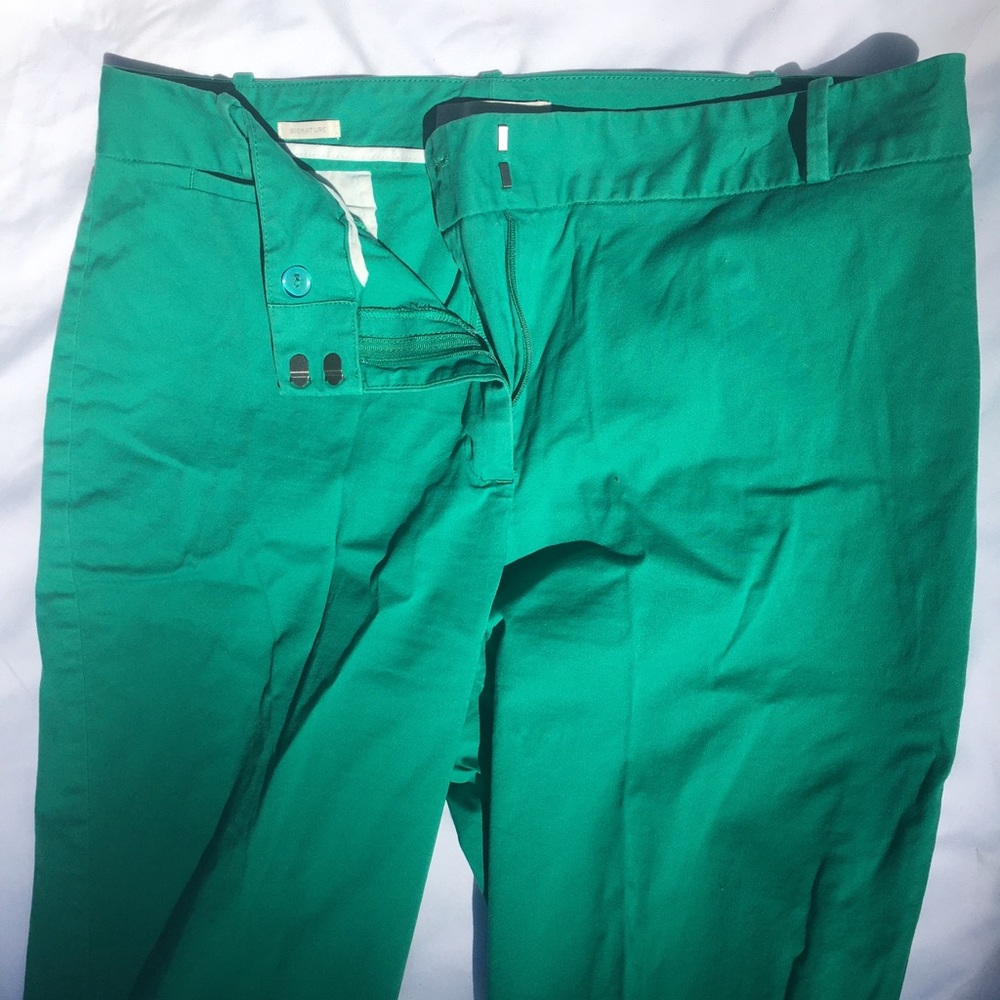 Talbots Green Ankle Pants